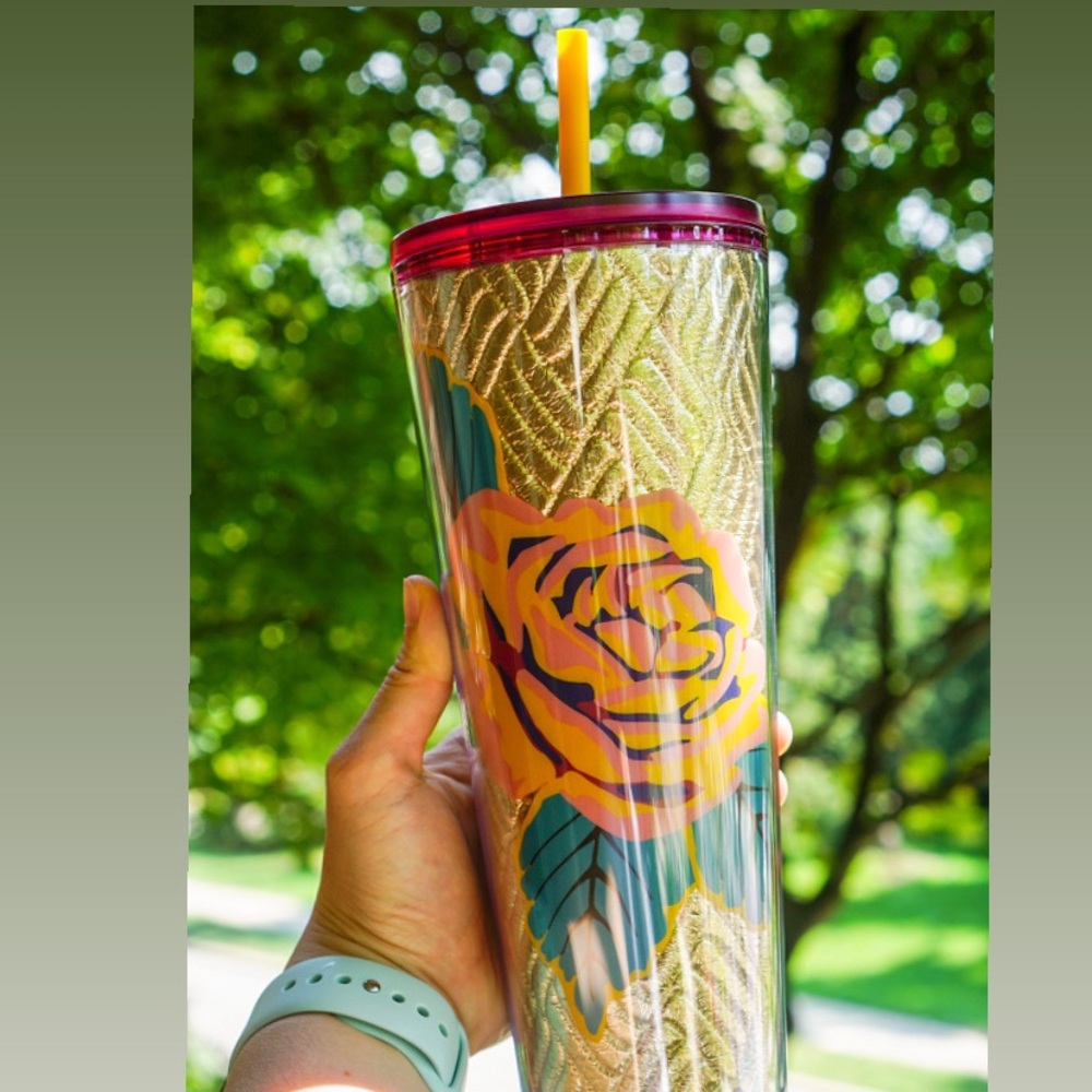 Starbucks Fall 2020 Rose Tumbler Set!!